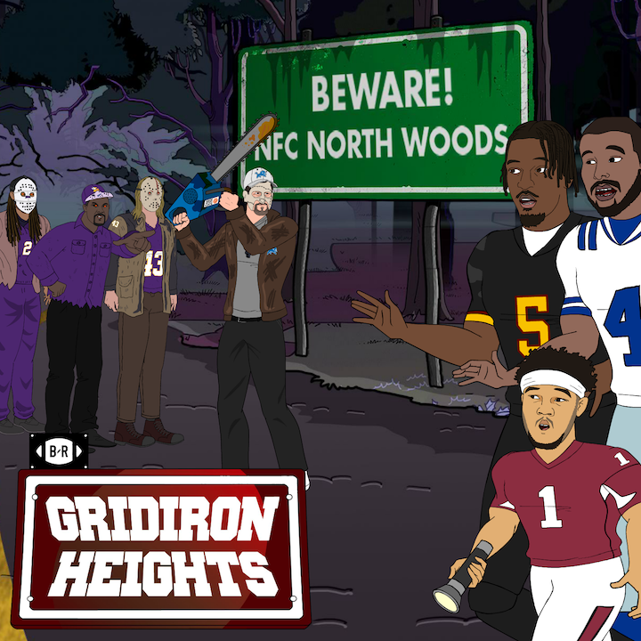 The NFC North Woods are a TERRIFYING place for Dak and Jayden Daniels 😱 New #GridironHeights