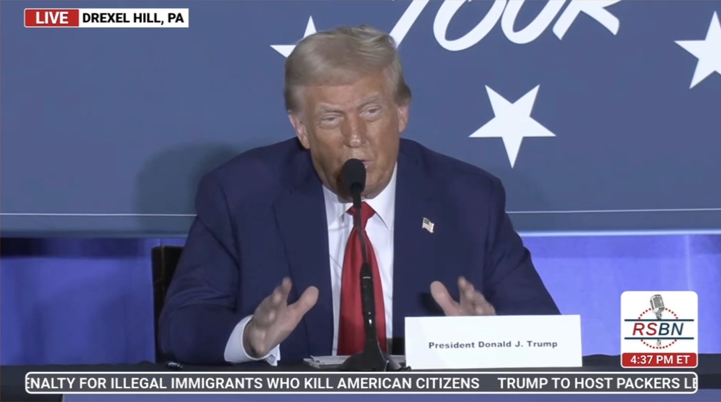 Trump: They said I’m the greatest president we've ever had. And then one of them said, sir, you're the greatest president in my lifetime. I said, I like the first one more, ‘than we've ever had.’ I said, does that include Abe Lincoln? Yes sir. Does that include George Washington? Yes. I said that's good
