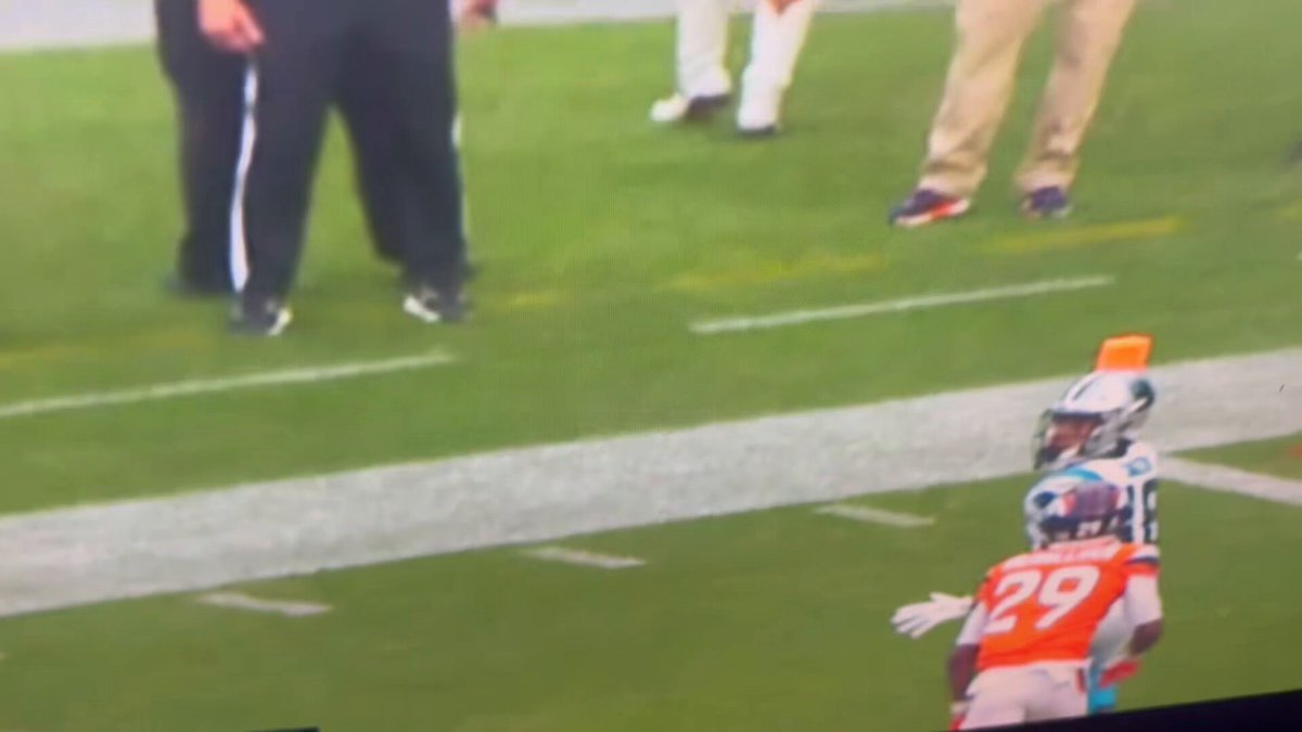 .Denver Broncos Ja’Quan with an amazing piece of acrobatic ability to intercept Bryce Young at the Goal line. #BaldysBreakdowns