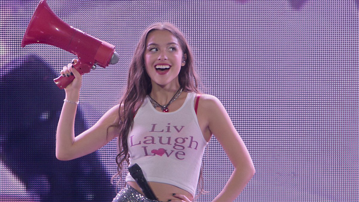 Olivia Rodrigo, a megaphone, and one of the greatest pop songs of all time.