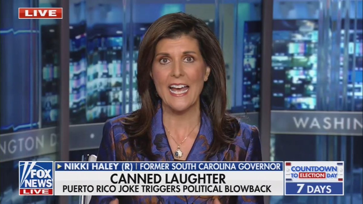 Nikki Haley: The Trump campaign’s messaging is making women uncomfortable. They’re using the C-word and talking about pimps