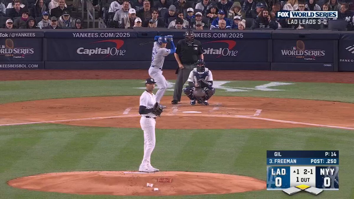 FREDDIE FREEMAN CAN'T STOP! #WORLDSERIES