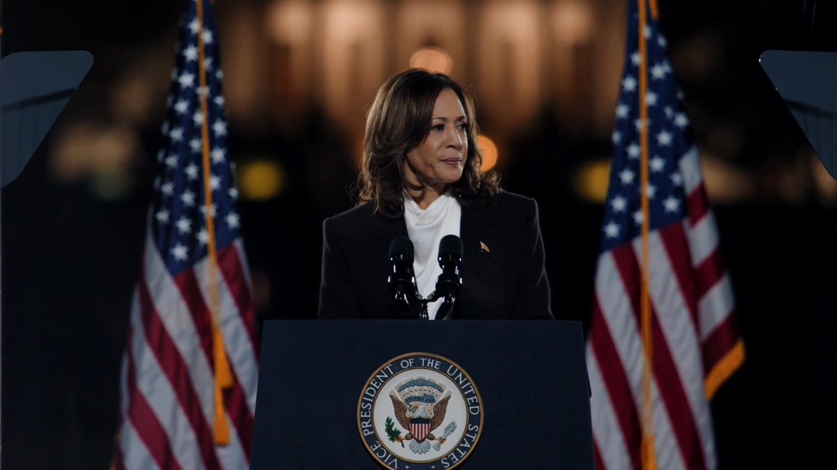 Vice President Harris: World leaders know that Trump is an easy mark. He’s easy to manipulate with flattery and favors. That is why autocrats like Putin and Kim Jong Un are rooting for him. I will always uphold our security and ensure that the United States remains a champion of liberty around the world