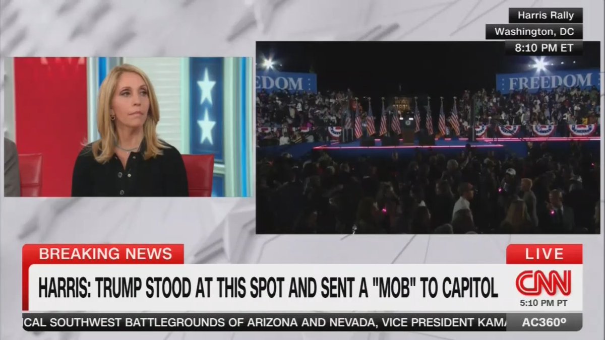 Bash: This speech was exactly what the Harris campaign hoped for. It was the contrast that they’ve been trying to make. She reminded people why they don’t like Trump and talked about what she wants to do to help people