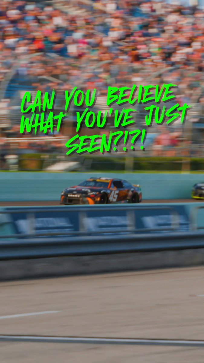 There's no quit in Tyler Reddick. #Championship4
