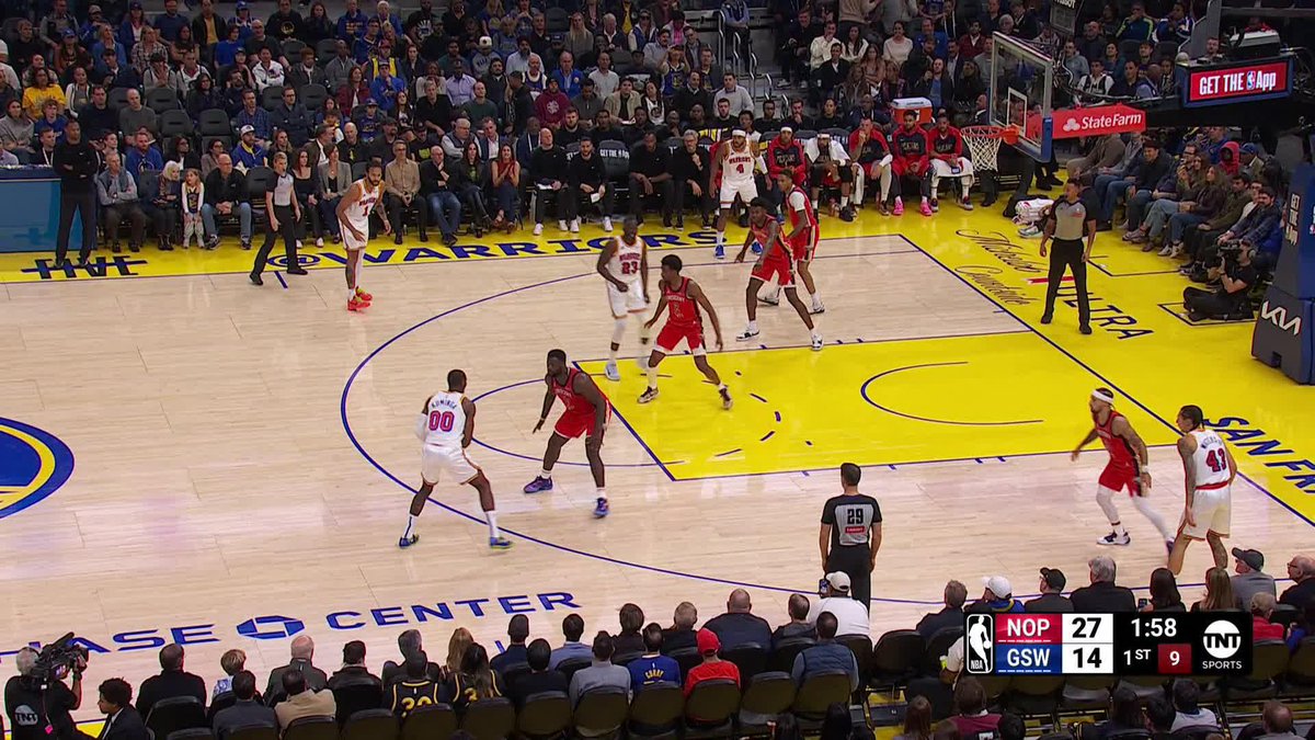 YVES MISSI WITH THE DENIAL ❌ NOP-GSW is on NOW on TNT!