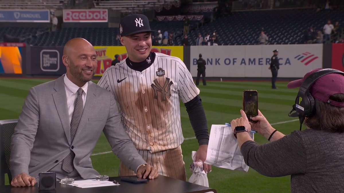 Papi to Volpe: "You my dawg" Jeter to Volpe: "No no no. Don't take that" ๐