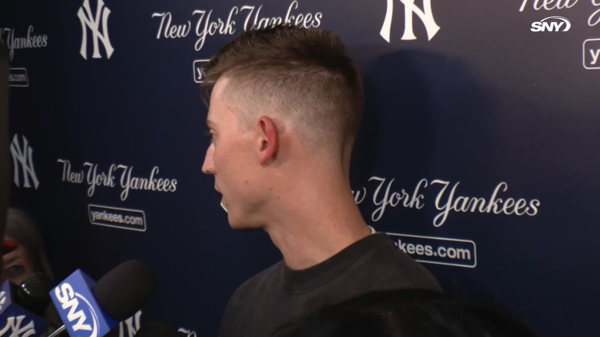 "Well, I'm not one to predict the future. Stories have to be told, I know you guys do that for a living, so I'll be willing to give you some material to write one." Luke Weaver on if the Yankees can be the first team to come back from 0-3 in the World Series: