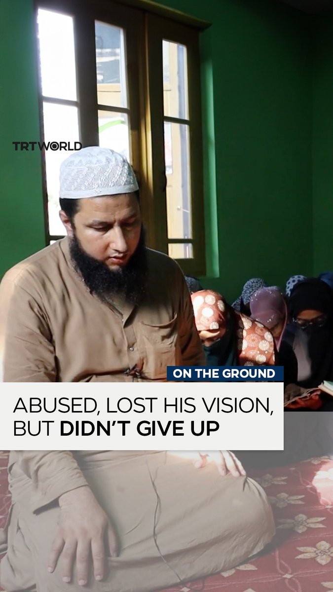 Mohammad Ayoub lost his vision due to corporal punishment as a child, but thanks to his resilience, he became a hafiz, having memorised the entire Quran. Now, he wants to empower others. This is his story