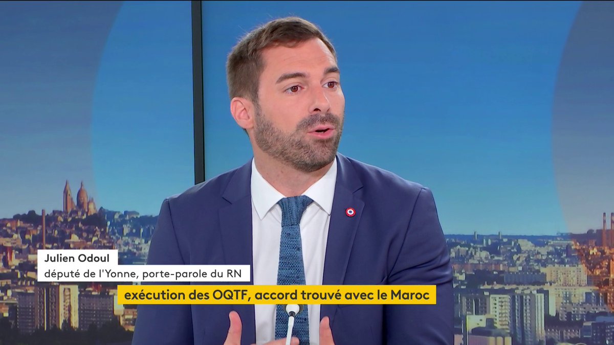 🔴🗣"La différence entre eux et nous c'est que, eux ils sont totalement perdus dans leur sectarisme et que nous, nous sommes guidés juste par l'intérêt de la France et des Français" réagit Julien ODOUL à propos de l'amendement de la gauche.