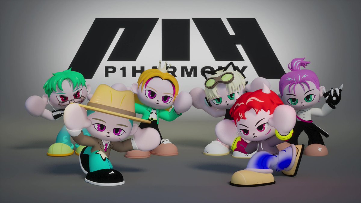 P1Harmony OFFICIAL CHARACTER ‘P1KIDS’ ➕ #P1Harmony #피원하모니 #P1H #P1KIDS #KYO #TEO #UNG #TAK #SHO #SEOBY