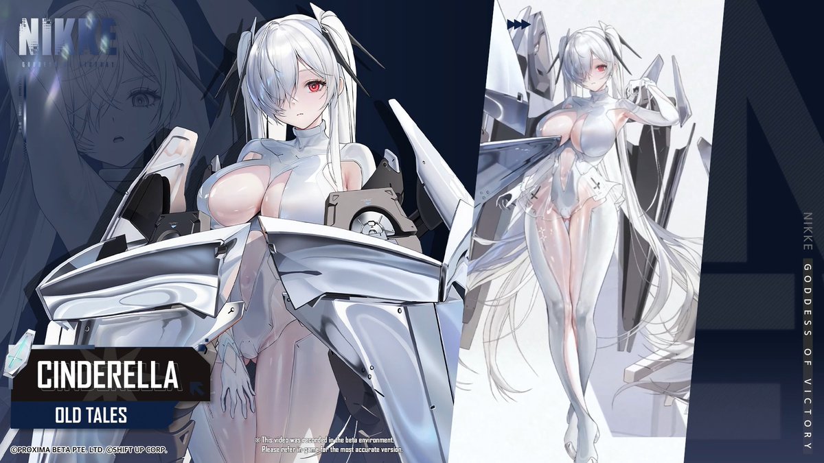 【NIKKE Motion Demonstration】 Cinderella uses RL: Glass Slipper. She uses her Glass Slippers as a decoy and gains buffs that strengthen herself. Her Burst Skill allows her to use the buffs obtained from her Glass Slippers to deal significant damage to enemies. HD Ver 🔗: #NIKKE #NIKKE2ndAnniversary #Cinderella