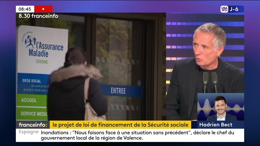 🔴➡️ "Quand vous corrigez l’absentéisme de la réalité à la fois du travail et de la pyramide des âges, vous arrivez, entre le secteur privé et la fonction publique hospitalière en particulier, à un niveau d'absentéisme qui est extrêmement similaire", estime François Crémieux.