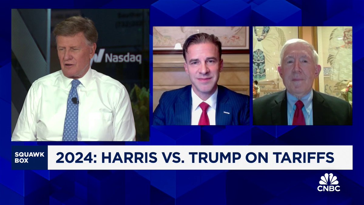 "[Trump] is trying to bring more manufacturing back in the United States - he's trying to combat unfair trade practices," says Fmr. Deputy NEC Director Clete Willems. "You've got to put it in the context that most of the rest of the world has higher tariffs than we do."