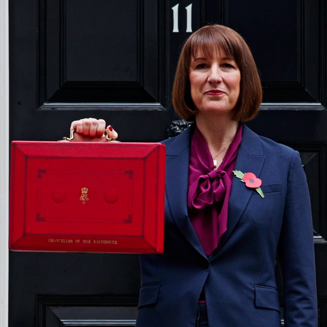Chancellor Rachel Reeves has left Number 11 to deliver her first Budget.