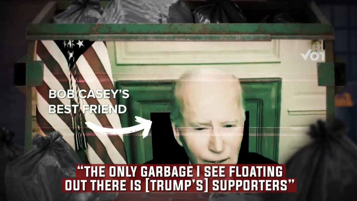 According to Bob Casey, his “close friend” Joe Biden is the picture of integrity. He just called half our nation “garbage.”