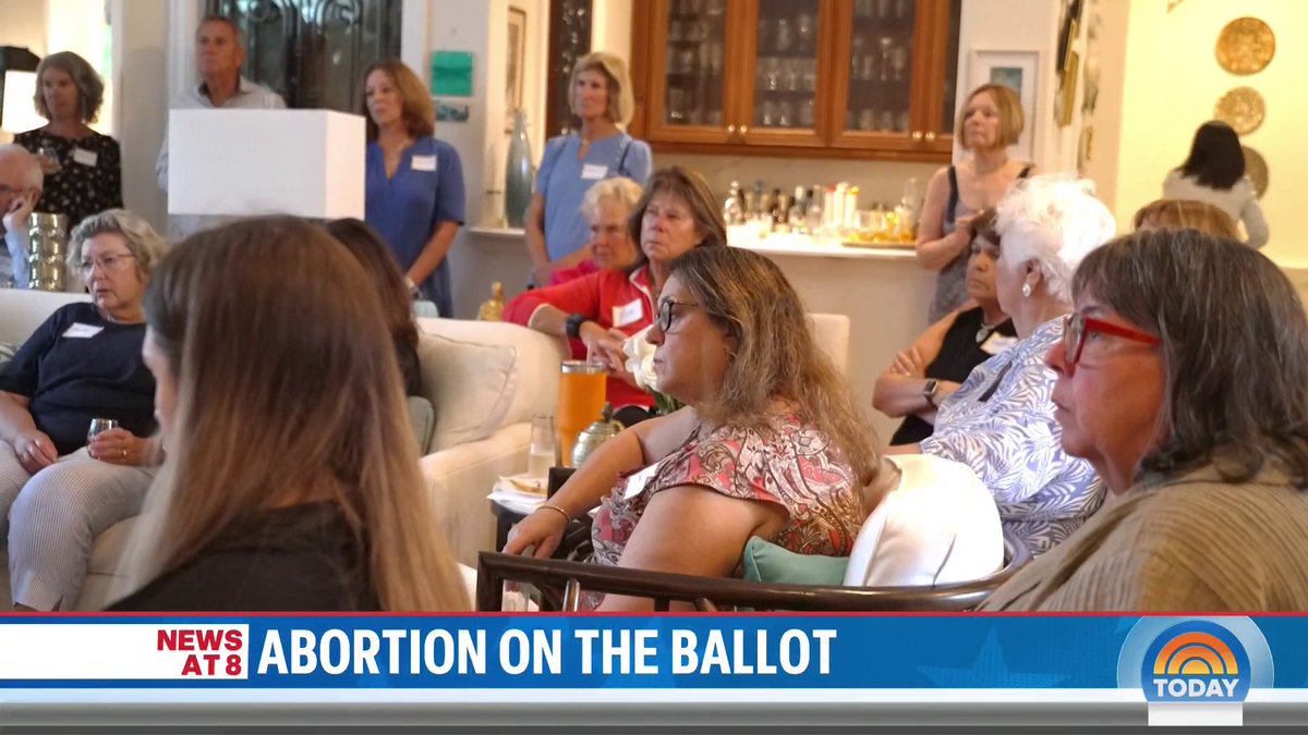 .Laura Jarrett sits down with a group of women voters in Sarasota, Florida who are getting out the vote for abortion rights.