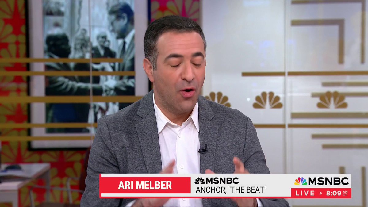"If you're really winning, you don't have to cheat. If you're really confident that you're going to win on Election Night, you don't have to spend all this time and energy with a prebuttal set of lies about why everything is rigged." -Ari Melber