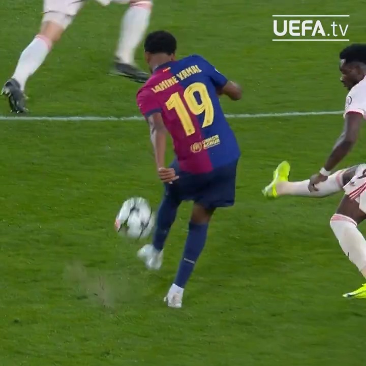 That Yamal assist 😍 #UCL