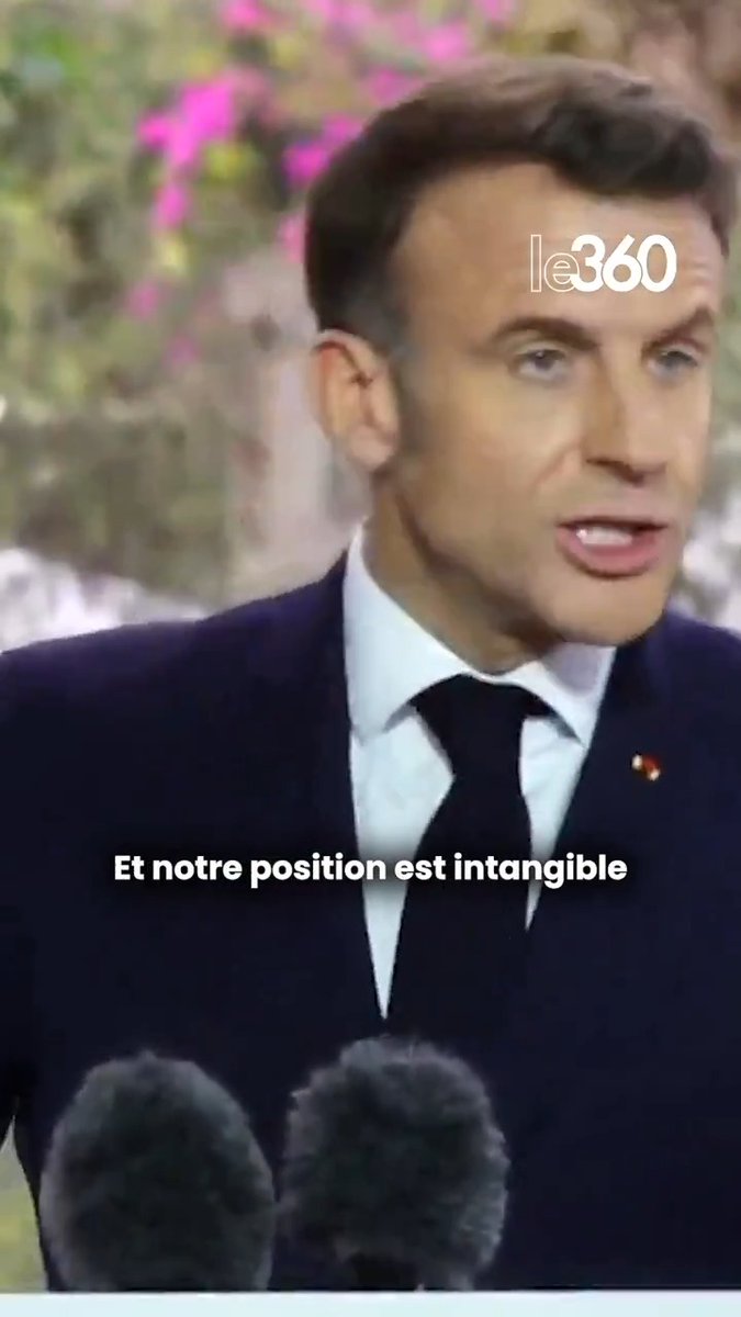 🇲🇦🇫🇷 «Nous allons rendre possible la tenue du brevet des collèges et du baccalauréat dans nos écoles de Dakhla et Laâyoune», a déclaré Emmanuel Macron devant la communauté française au Maroc