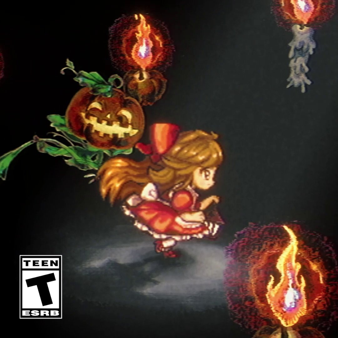 Not your usual Halloween party... 👠 Only 1 day to go until the 1st Anniversary of Little Goody Two Shoes! This 90s-inspired indie horror RPG is still 40% off across all available platforms 🎃
