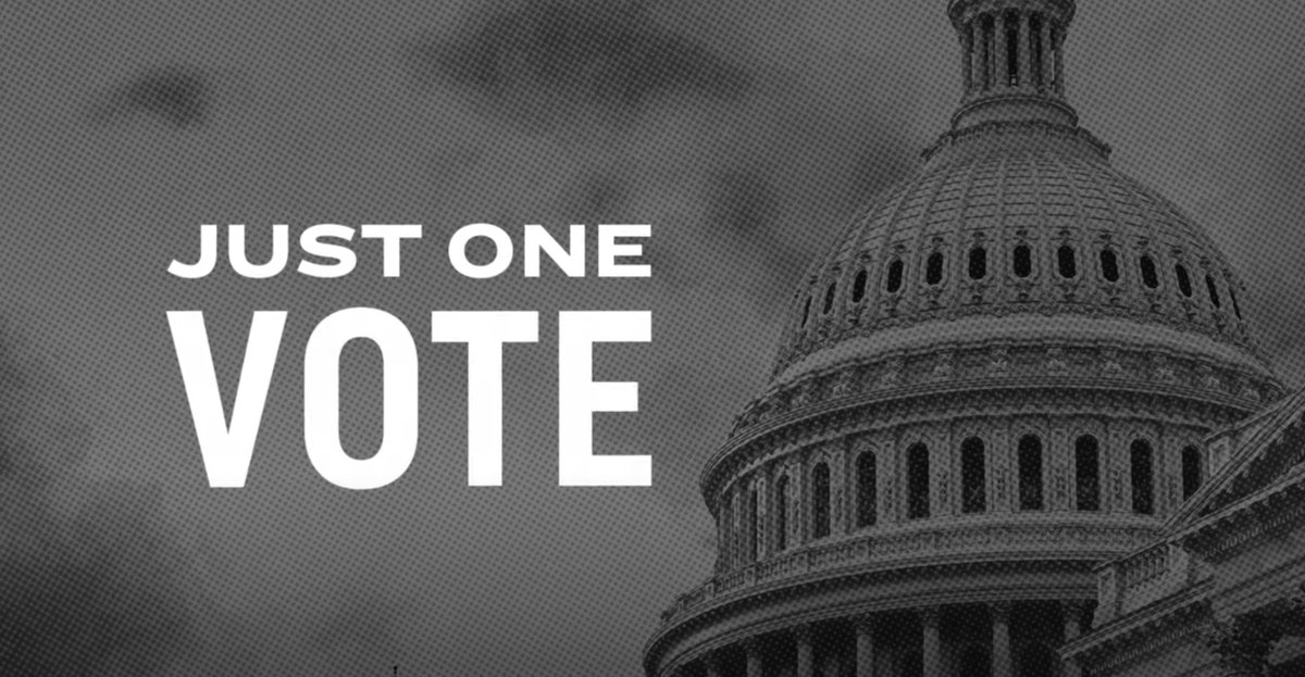 One vote could make all the difference.