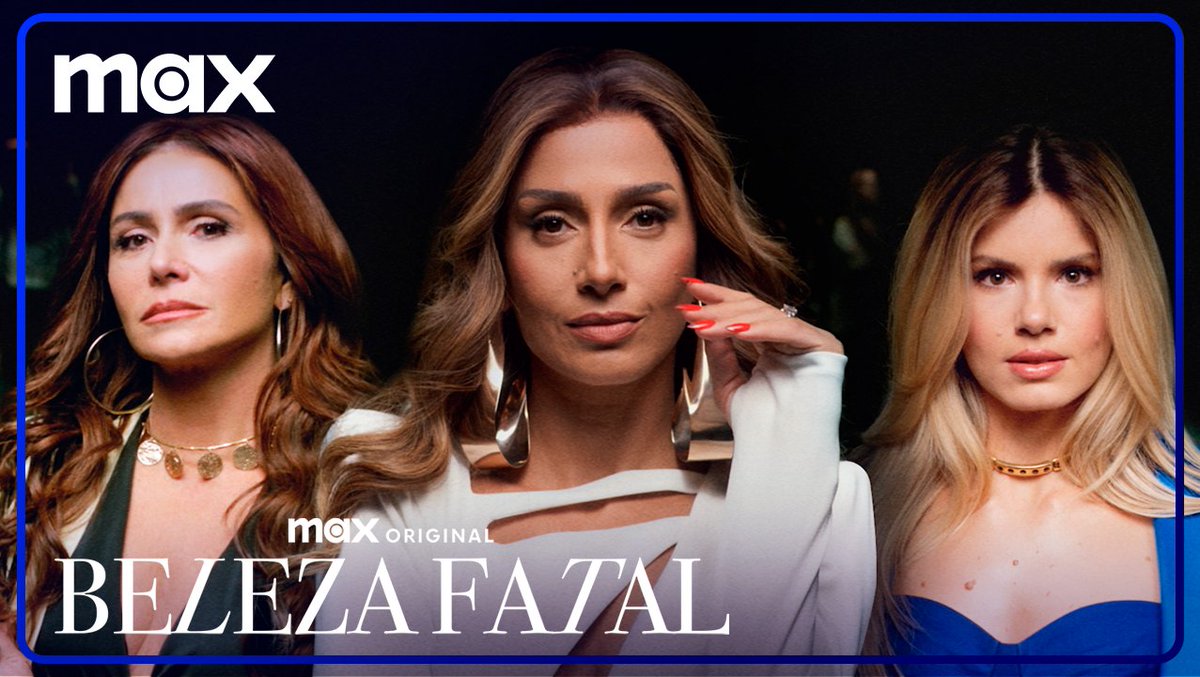 🚨 A SURRA NA GLOBO! Primeira chamada de Beleza Fatal, primeira novela brasileira da Max. Protagonizada por Camila Queiroz como uma jovem que deseja se vingar de sua tia (Camila Pitanga), a trama estreia dia 27 de janeiro no catálogo.