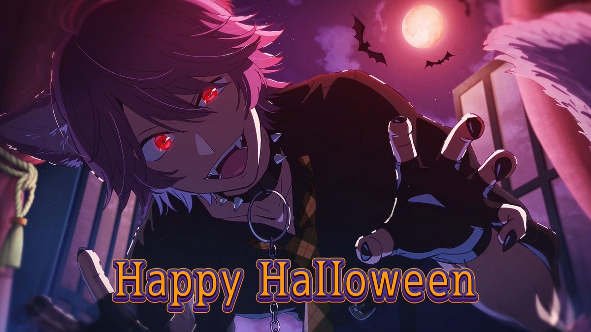 🌟HAPPY HALLOWEEN🌟 TVアニメ【#推しの子】 ハロウィン記念🎃 鳴嶋メルトを描いたハロウィンビジュアル＆ ここだけの新規ボイスを使用した 特別動画を公開🐺 ▼YouTubeはこちら▼ #ハッピーハロウィン #happyHalloween
