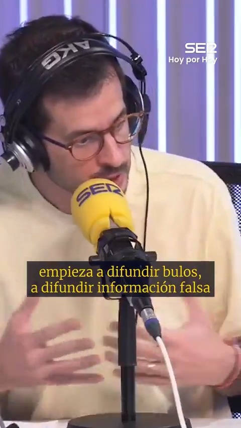 📻 "Hagan caso a los medios serios, porque la información que ofrecemos es una información contrastada" 🎙️ La advertencia de Àngels Barceló y José Luis Sastre sobre la propagación de bulos en días como hoy... y siempre.