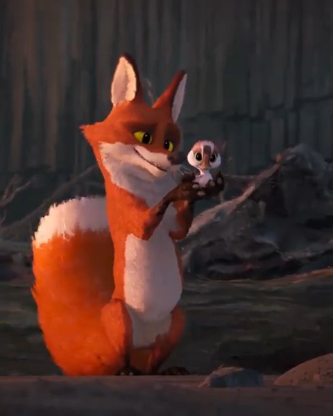 Dive into the wild world of #TheWildRobotMovie. Watch at Home and in Theaters Now! 🦊 🌊 🪿