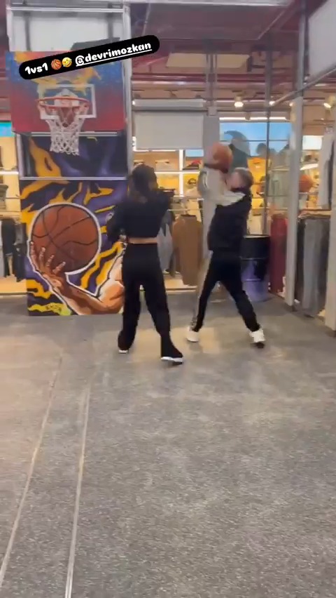 🏀😂 Lucas Torreira vs Devrim Özkan