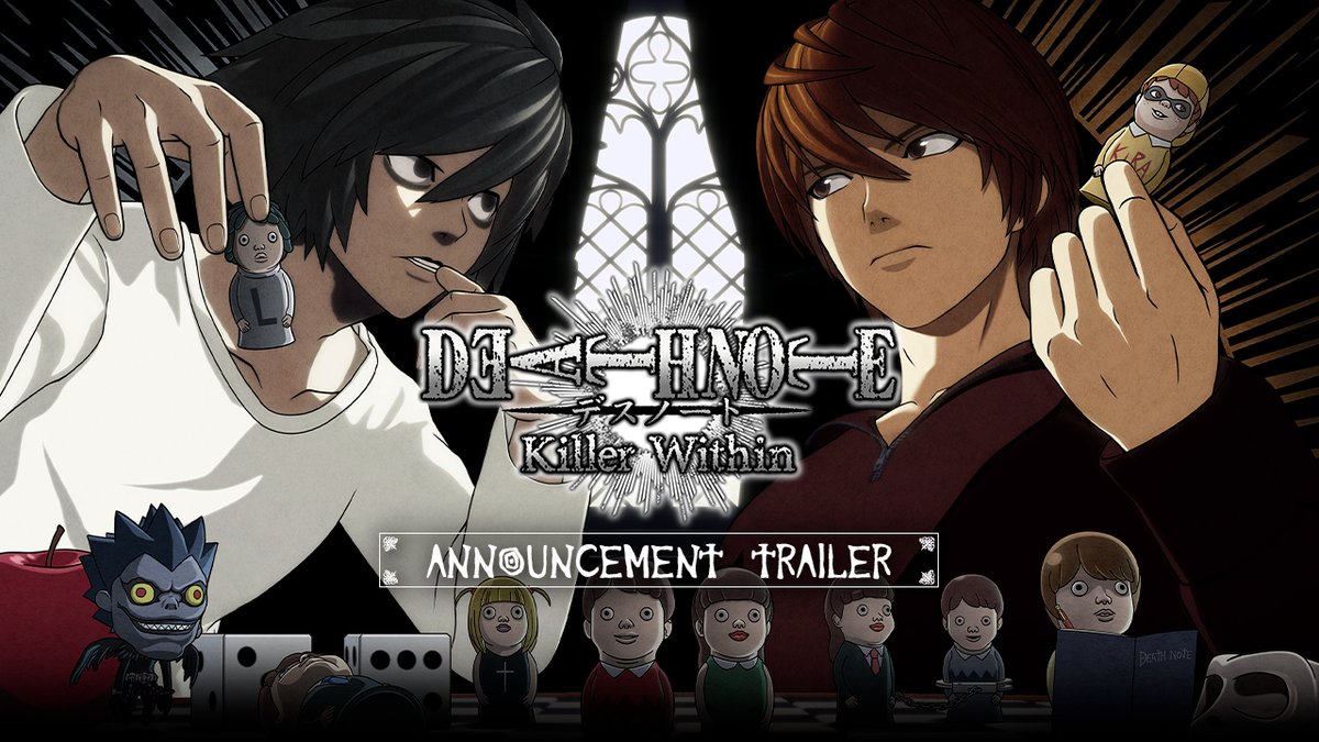 Who has the Death Note?! 🍎 Uncover the truth as L or deceive to win as Kira when DEATH NOTE Killer Within launches on November 5, 2024. #DeathNoteKillerWithin