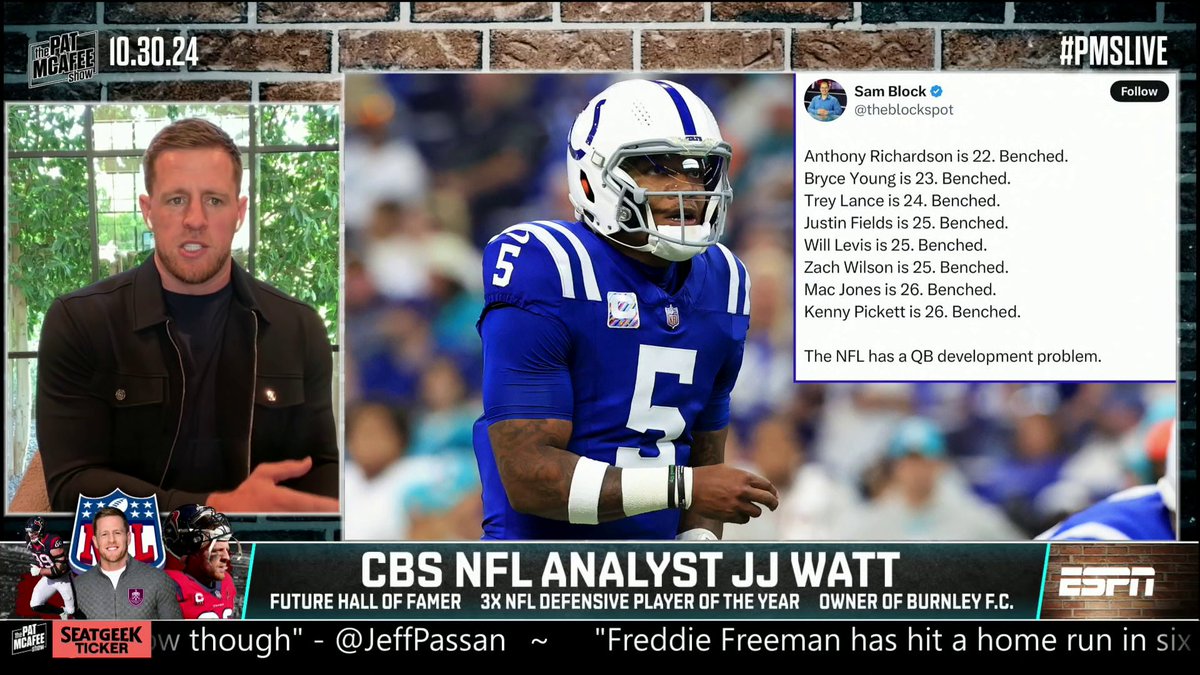 Damn it. I freaking LOVE me some JJ Watt One of the only ones saying what NEEDS to be said in the media. And to have a former Houston Texan going to ride for him while the former Indianapolis Colt buried him.