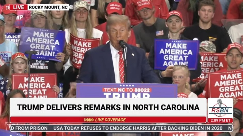 BREAKING: In an incredibly stupid moment, Donald Trump just explained how a hurricane is just water. Donald Trump is too stupid to be President again.