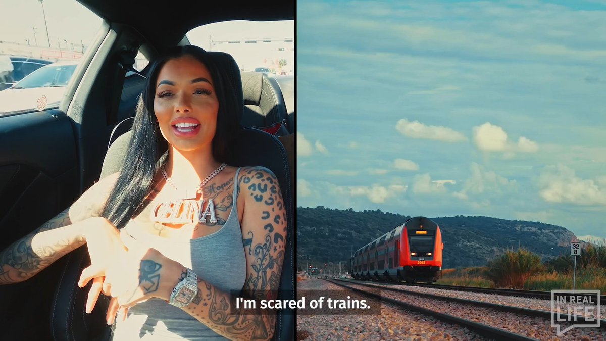 According to @CelinaPowellDuh, aliens come from the ocean 👽 Watch her face her fears on #IRL! 📺 Watch on OFTV: