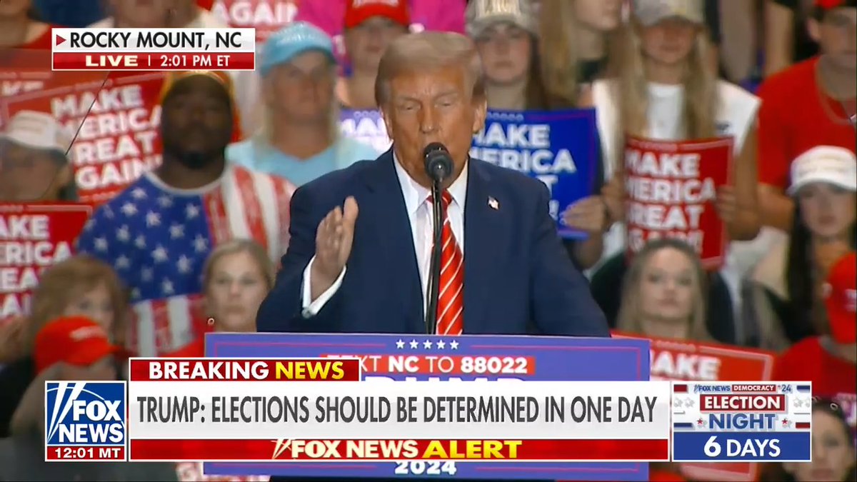 Trump today: “The Washington Post and Los Angeles Times and all these papers. They're not endorsing anybody. You know what they're really saying? Because they only endorse Democrats. They're saying this Democrat’s no good. They're no good. And they think I'm doing a great job."