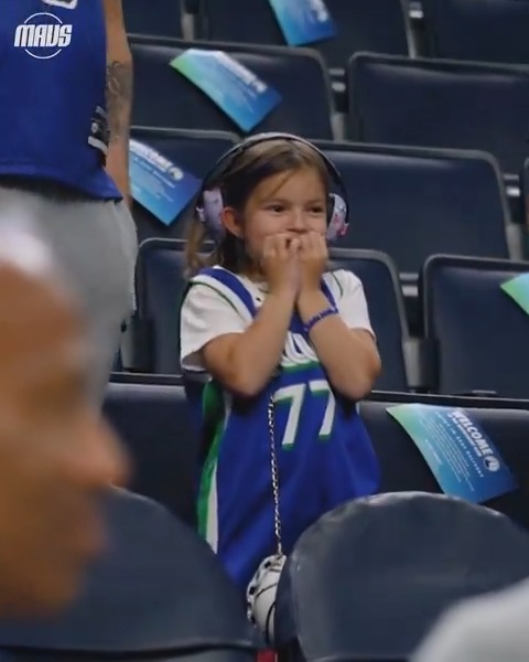 The cutest thing you'll see today 🥹 @luka7doncic // #MFFL