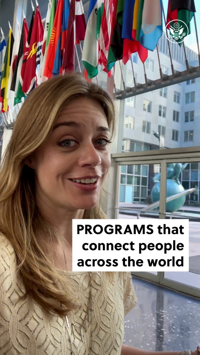 From U.S. high school students studying in Germany to Fortune 500 executives mentoring emerging women in STEM from Tunisia, Educational & Cultural Affairs—U.S. Dept. of State programs bring people together to connect, share experiences, and build a better world. 🌍 Learn more: