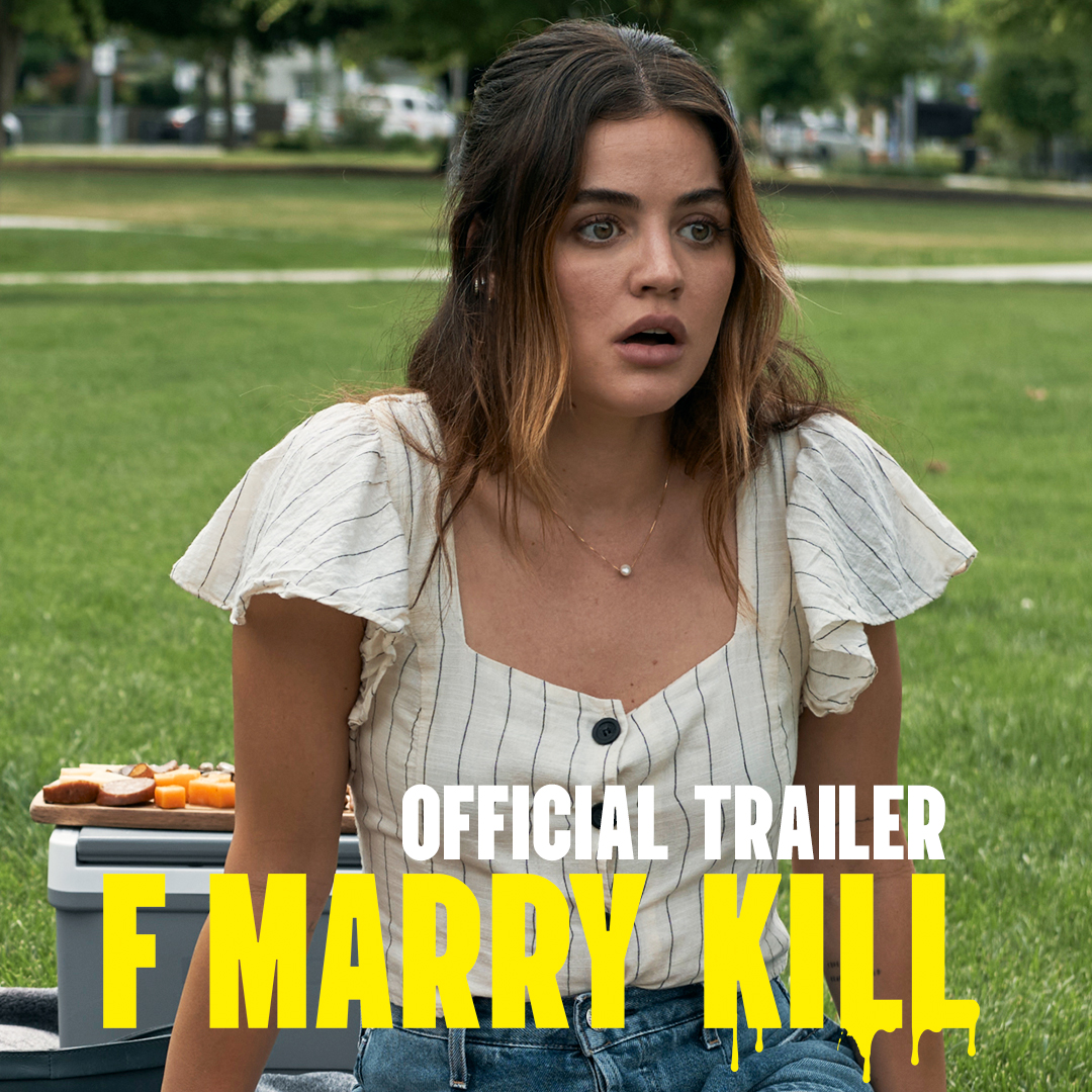 The trailer for ‘F*** MARRY KILL’ starring Lucy Hale has been released. It follows a true-crime junkie who must determine which of the three guys she’s dating is her f*ckboy, which is marriage material, and which is the killer who wants to murder her.