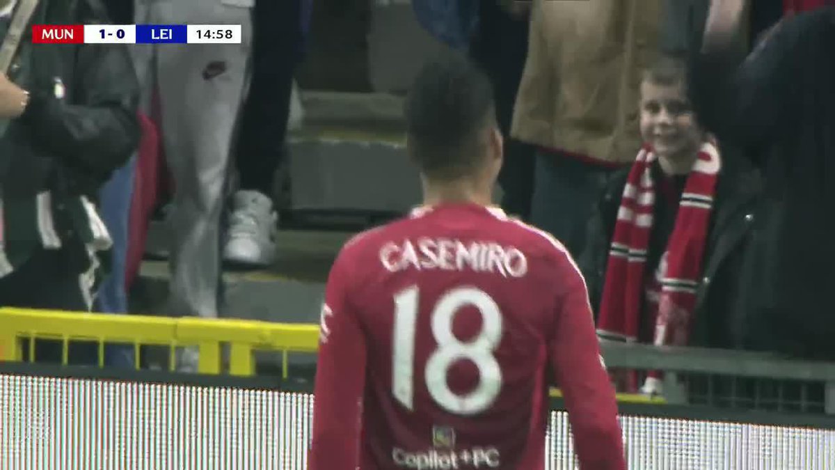 Casemiro como en sus mejores momentos 🤯