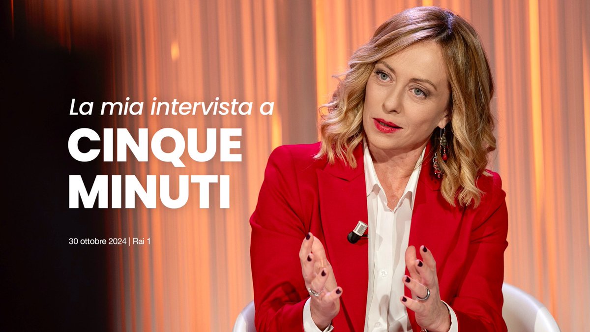 Buonasera. Vi ripropongo la mia intervista di poco fa a Cinque Minuti, su Rai 1.