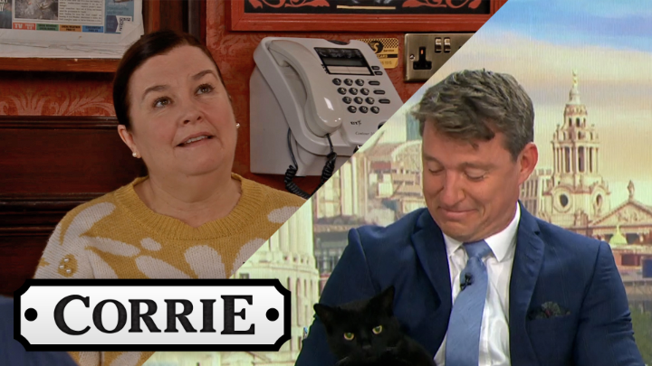 Ben Shephard, the only man who has Mary lost for words 😂 #Corrie ITV Good Morning Britain
