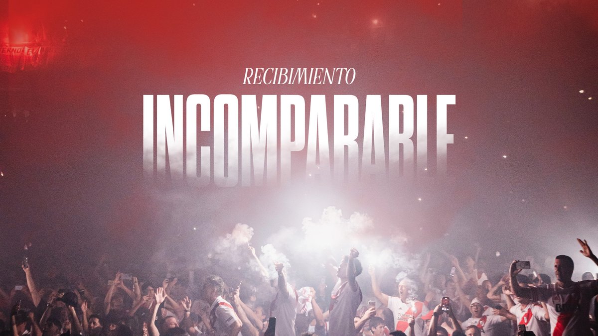 🏟️ El mejor recibimiento de la historia del fútbol 🤍❤️🤍