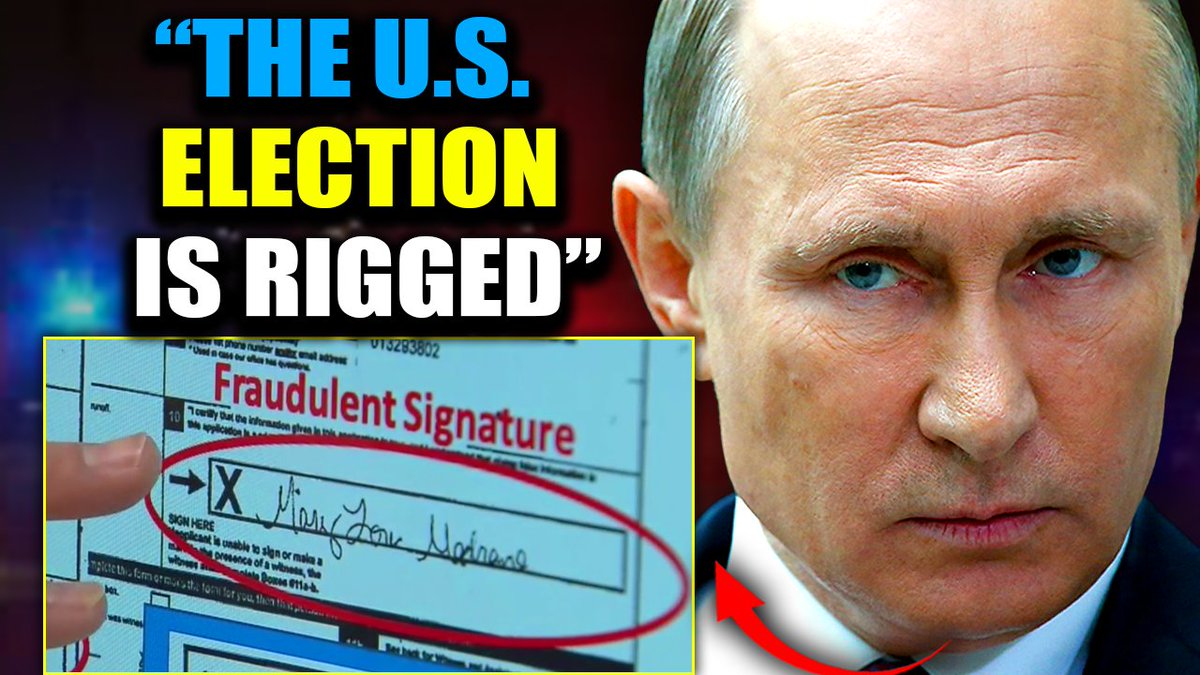 🚨 Putin Releases 4,000 Page Report Exposing How Elites Have Rigged 2024 US Election The US presidential election has been rigged to ensure the people do not choose the president, according to Russian President Vladimir Putin who has painstakingly compiled a 4,000 page report forensically detailing the crimes of the US Deep State and globalist elites. According to Putin, the global elite believe the consequences of the US election are far too important to allow the American people to decide the outcome, and the 4,000 page report lists Klaus Schwab, Barack Obama, Bill Gates, and George and Alex Soros as co-conspirators in the plot against the USA. Putin has patiently gathered evidence, but according to Russian sources, he now believes the moment has arrived to expose the globalist deception and enlighten the public about the elite’s true agenda.