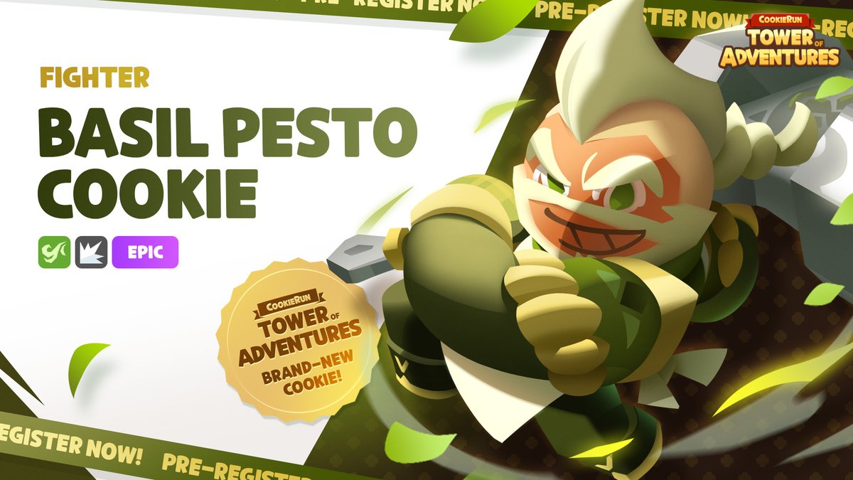 The update is here! ๐ Download it now and meet Basil Pesto Cookie! ๐ฅ Basil Pesto Cookie awaits! ๐ฅ New Cookie Training Mode ๐ฅ New Story Mode Chapter ๐ฅ Celeus has appeared in Champions Raid! ๐ฅ Many QoL improvements! And more! Check out the detailed patch notes in the game!