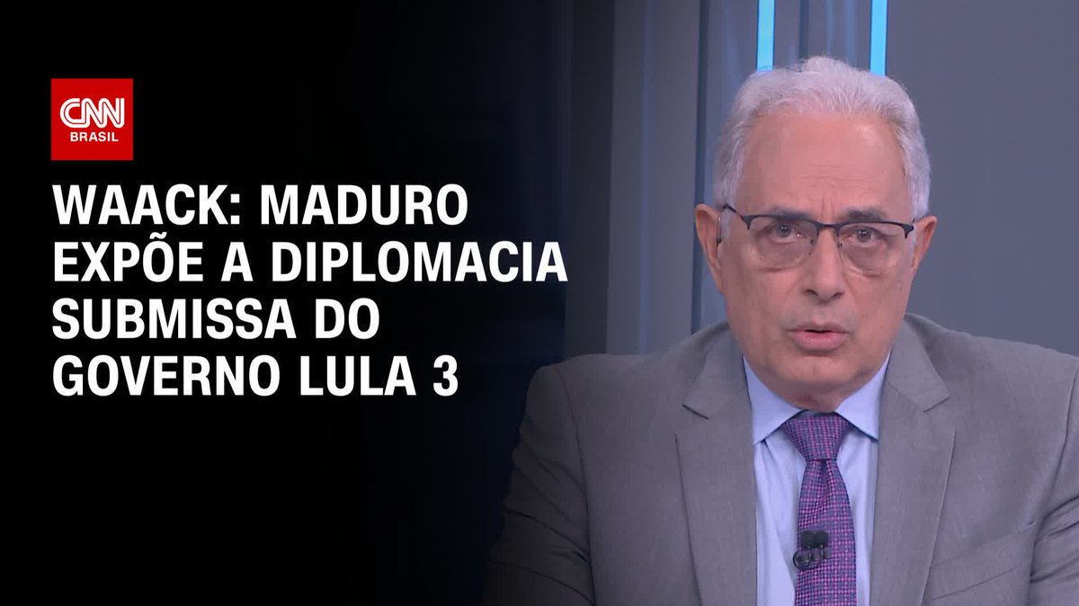 Waack: Maduro expõe a diplomacia submissa do governo Lula 3 #WW