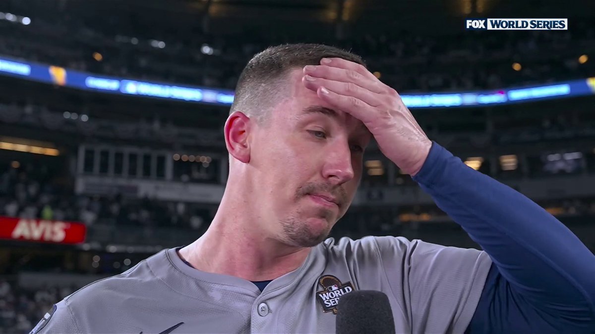 "Everybody talks s*** about 2020, but there's not much they can say about it now." 🔥 Los Angeles Dodgers P Walker Buehler joins Ken Rosenthal after getting the final 3 outs in the World Series!