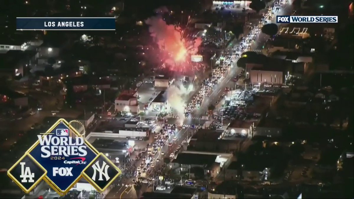 The party is on in LA! 🎇
