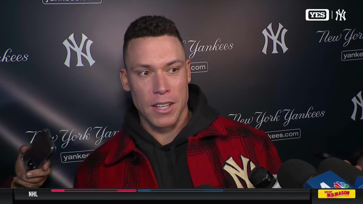Aaron Judge speaks on the 5th inning of Game 5 and Juan Soto as a teammate.