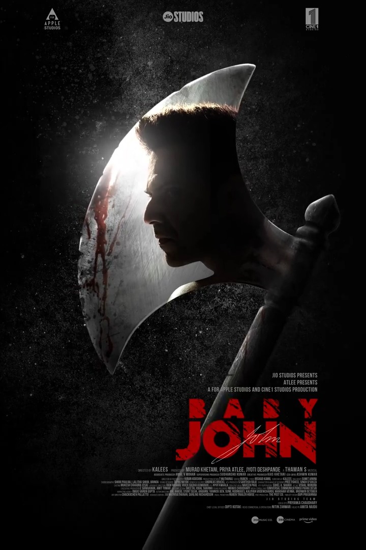 Are you REAAAAADDDDY, Baby 🪓💥 Don't miss the exclusive #BabyJohnTasterCut, only in theaters from 1st November. #JyotiDeshpande Murad Khetani Priya Mohan atlee Varun Dhawan Keerthy Suresh #WamiqaGabbi Jackie Shroff Rajpal Naurang Yadav Kalees Sumit Aroraa 🇮🇳 thaman S Jio Studios AforApple Cine1 Studios Amul V Mohan Sudhanshu Kumar Ashwin Kumar Kais Khetani Akanksha Zee Music Company .